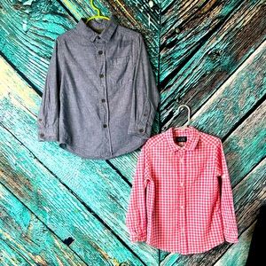 Unisex size 4/5 Button up KIDS LOT